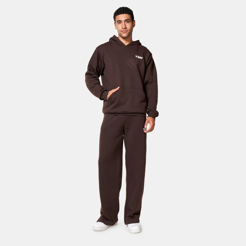The Giving Movement Brown Men's Lounge Pocket Hoodie for Men | Best Price UAE