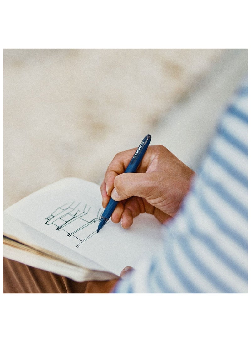 Schneider قلم حبر جاف للأعمال بقطعة واحدة 0.6 مم حبر أخضر - Image 5