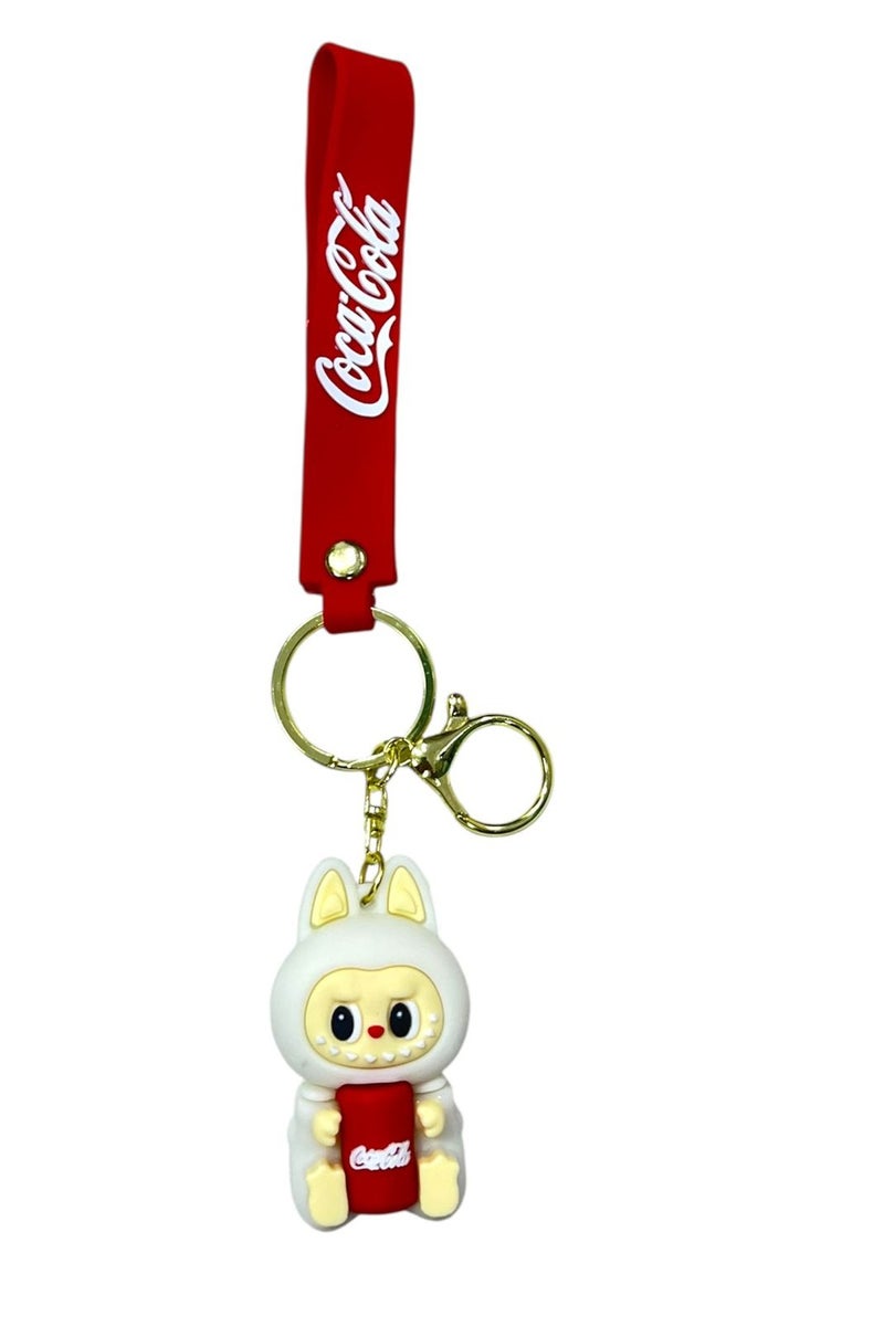 Labobo Keychain - Cute Cartoon Keychain - 3D - Unique Pendant - Rubber Toys - Backpack Hanger - Bag Decoration - Birthday Gifts