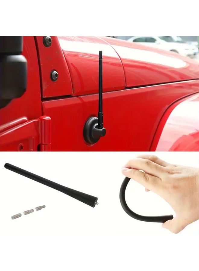 Car Flexible Radio Antenna Pole 1pc Zenith Cover Innovative Design - Image 3