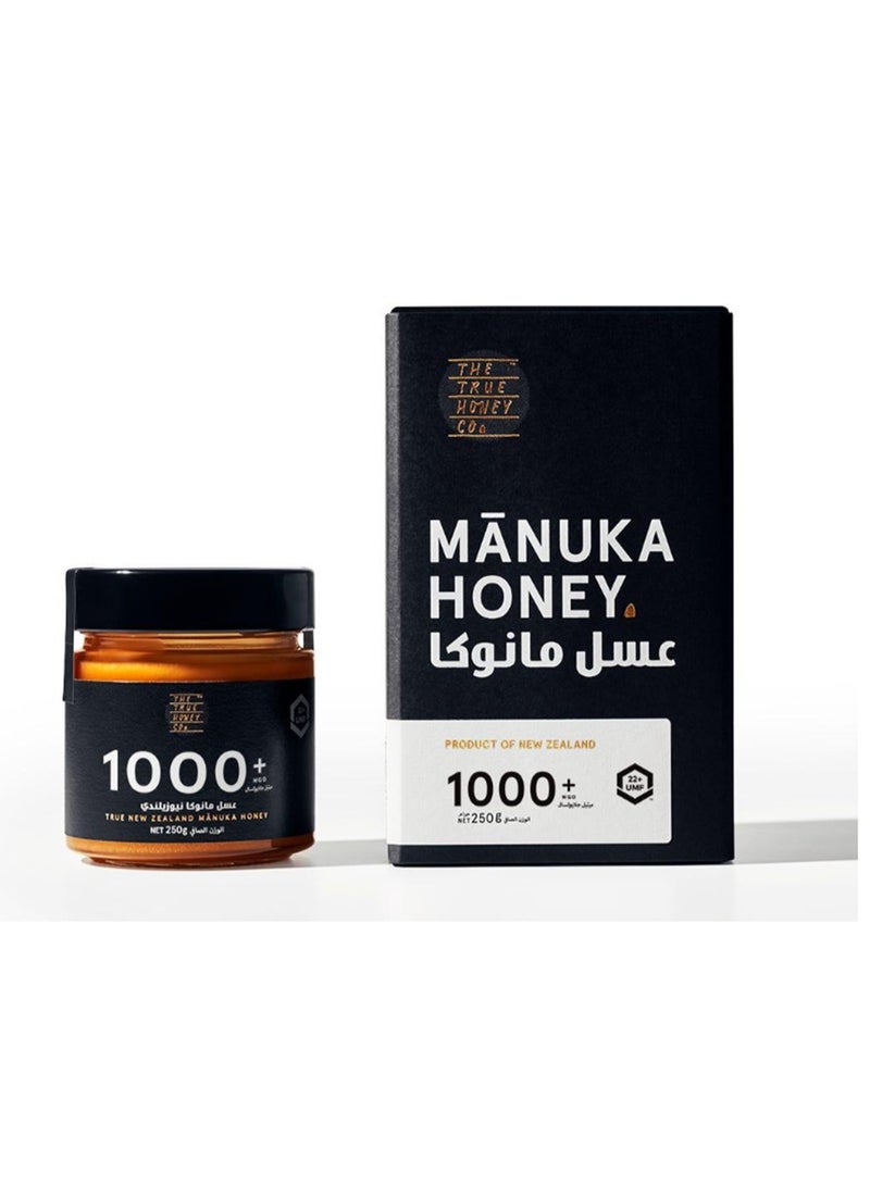 Manukora True Honey Manuka MGO 1000 - 250 gm - Image 1