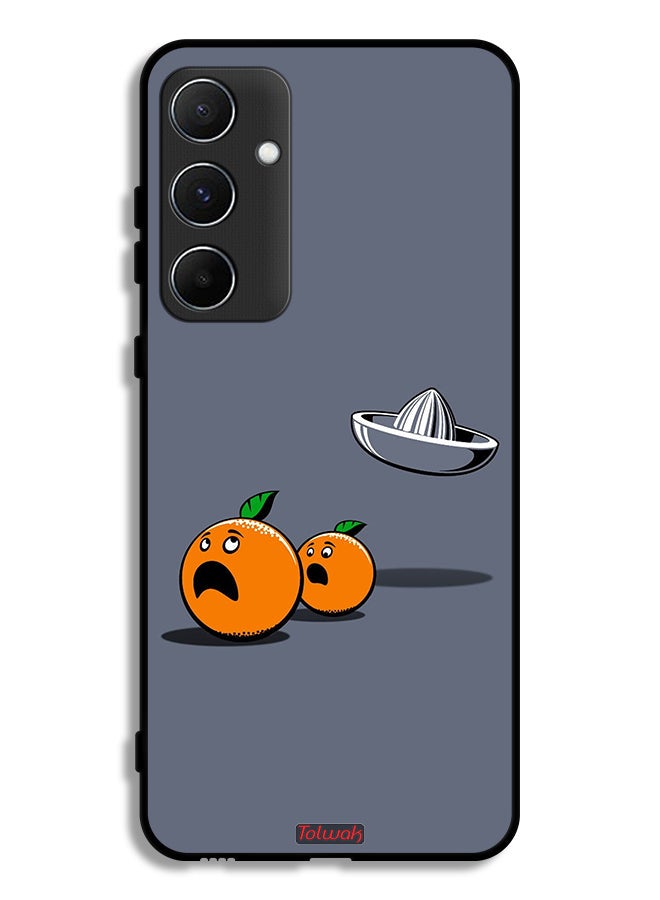 Tolwak Samsung Galaxy A55 5G Protective Case Cover Minimalism Digital Art Humor  - Image 1