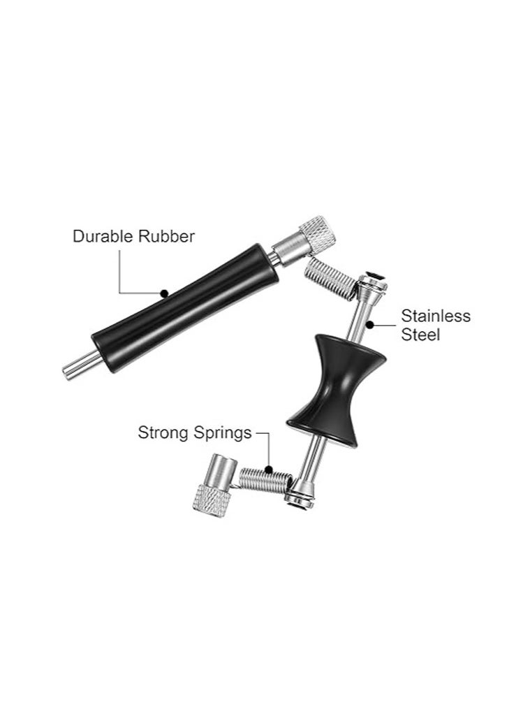 LENND - Guitar Rolling Capo Sliding Capo Adjustable Capo for Tuning Tone of String Instruments for Electric Guitar and Acoustic Guitar or Ukulele Mandolin Banjo - Image 1