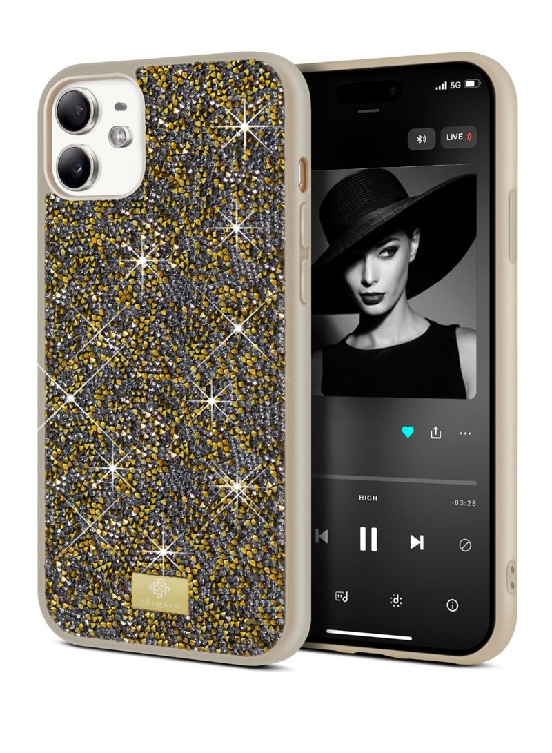 SWAROVSKI Pro Case Glitter, Sparkle Diamond Crystal Bling Case with Bling, Ultra Thin Lightweight Full BodCase For iPhone 11 y Shockproof Anti-Scratch Protective Cover - Image 1