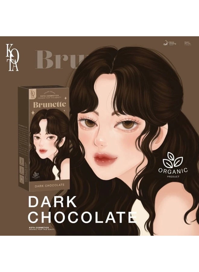 KOTA Cream Permanent Hair Dark Chocolate color - Image 1