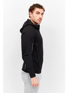 Men Sportswear Fit Long Sleeve Hooded Training Sweatshirt, Black - pzsku/Z7087A42E94305B3C214DZ/45/_/1737643074/abaf9939-6024-4f3e-875f-c7268292b7c1