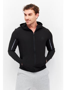 Men Sportswear Fit Long Sleeve Hooded Training Sweatshirt, Black - pzsku/Z7087A42E94305B3C214DZ/45/_/1737643086/be784b04-1913-40ba-a562-b3fad0a277d1