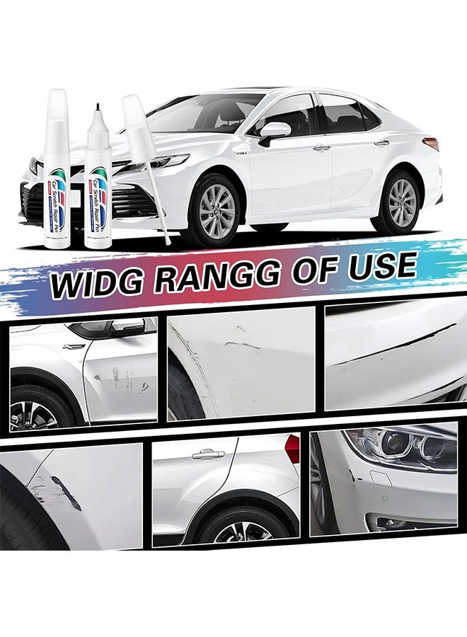 Homonth Touch Up Paint for Cars,Car Paint Scratch Repair Pen Car Paint Touch Up Pen Car Scratch Remover Quick and Easy Fix Auto Paint Chip Repair Auto Touch Up Paint for Scratch Repair Various Cars (White)  - Image 3