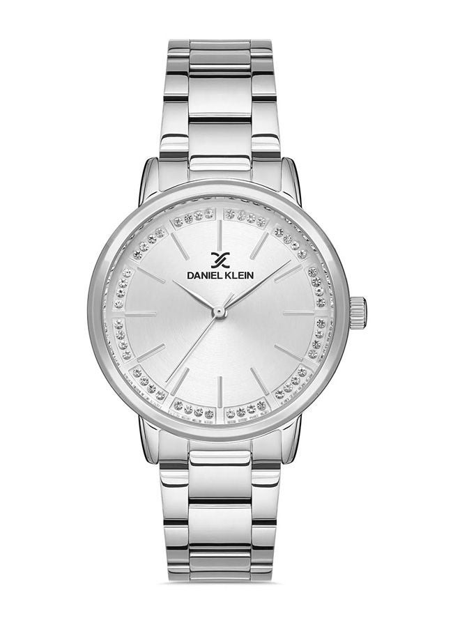 DANIEL KLEIN ساعة تناظرية من الستانلس ستيل DK.1.13048-1 - Image 1