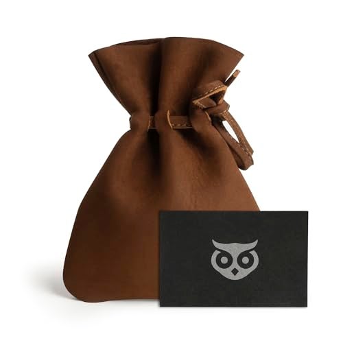 Hide & Drink Medieval Drawstring Coin Pouch Bag, Cosplay Accessory, Coin Purse Men, Change Purse for Women, Leather Coin Pouch, Small Coin Purse For Women, Men's Mini Leather Coin Purses, Pouches & Keychain Wallet - Image 5