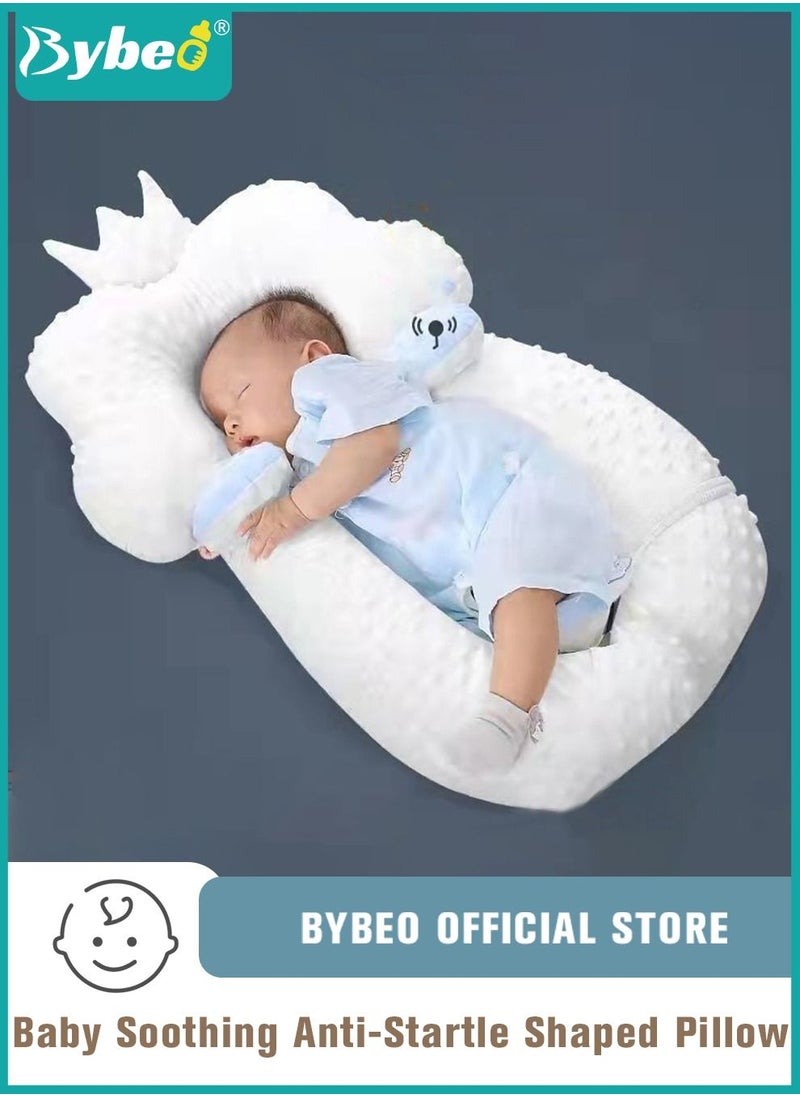 Bybeo - Baby Newborn Nursing Sleeping Pillow Anti-Startle Toddler Boys and Girls Comfortable Lightweight Shaping Pillows for Kids Infants Superhigh Quality - Image 1