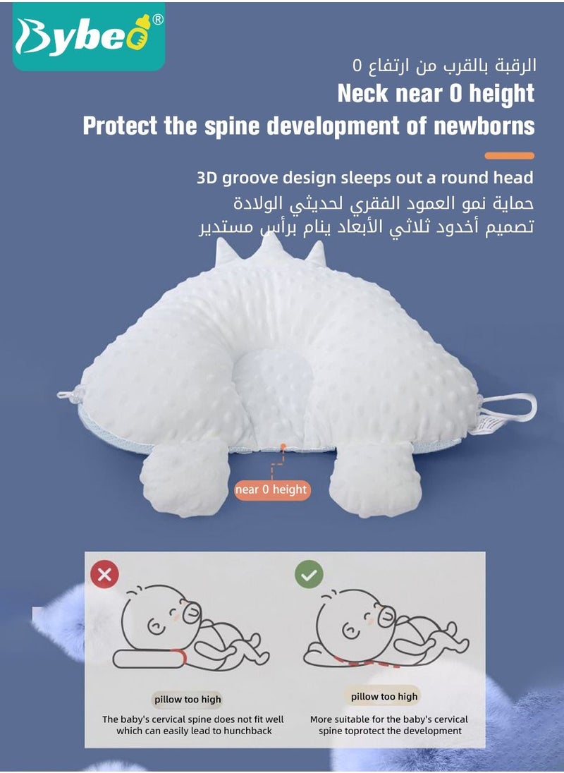 Bybeo - Baby Newborn Nursing Sleeping Pillow Anti-Startle Toddler Boys and Girls Comfortable Lightweight Shaping Pillows for Kids Infants Superhigh Quality - Image 1