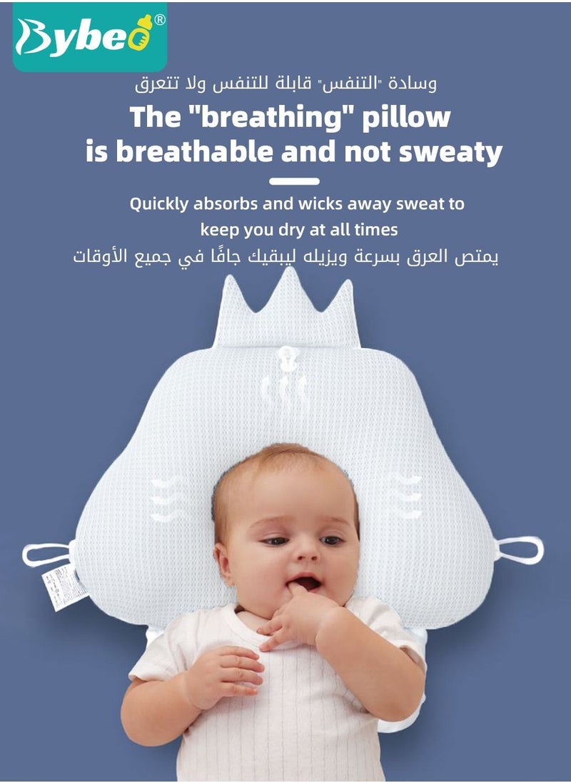 Bybeo - Baby Newborn Nursing Sleeping Pillow Anti-Startle Toddler Boys and Girls Comfortable Lightweight Shaping Pillows for Kids Infants Superhigh Quality - Image 1