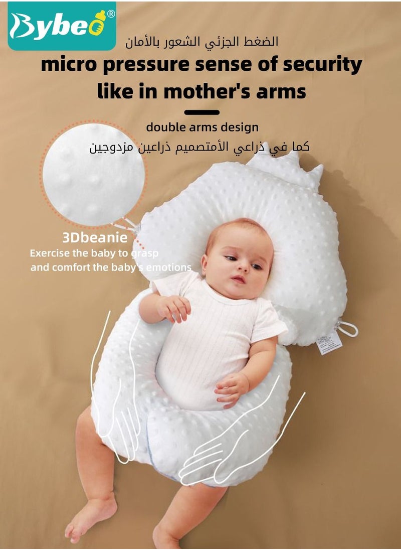 Bybeo - Baby Newborn Nursing Sleeping Pillow Anti-Startle Toddler Boys and Girls Comfortable Lightweight Shaping Pillows for Kids Infants Superhigh Quality - Image 1