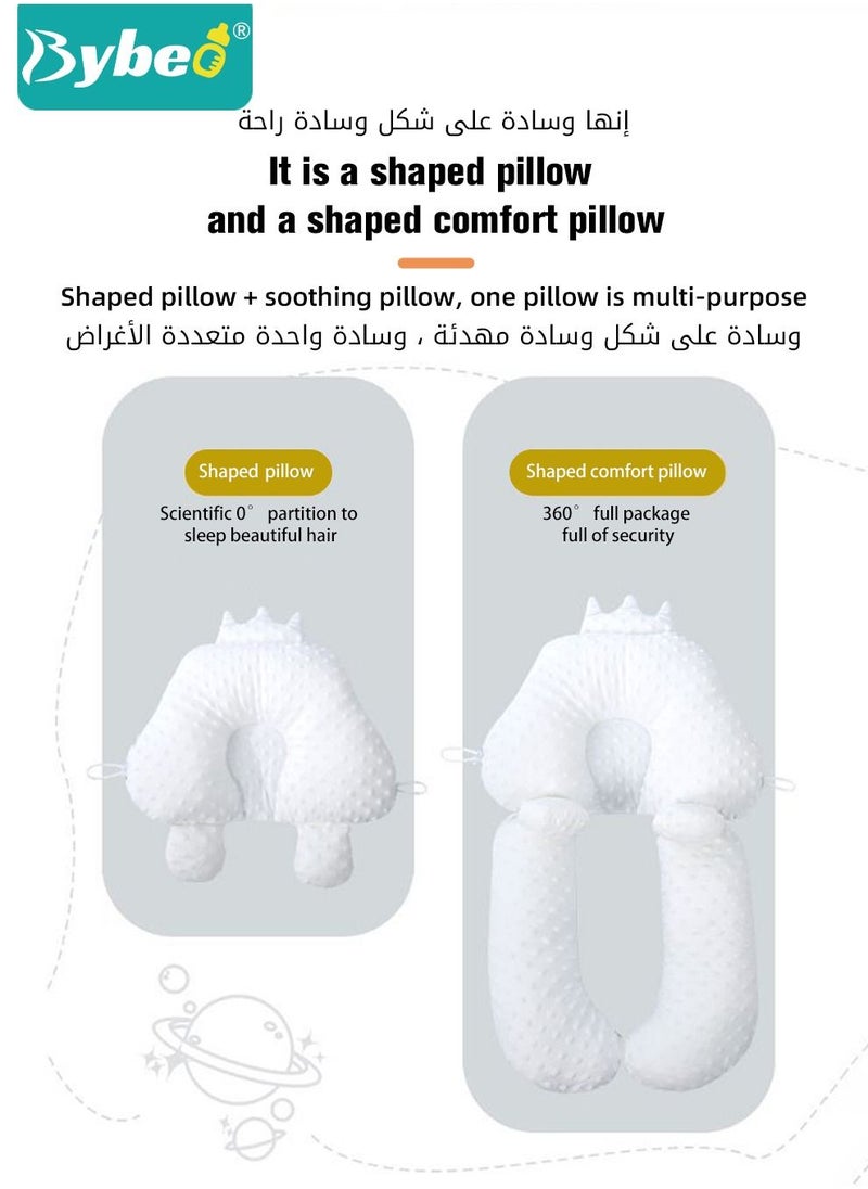 Bybeo - Baby Newborn Nursing Sleeping Pillow Anti-Startle Toddler Boys and Girls Comfortable Lightweight Shaping Pillows for Kids Infants Superhigh Quality - Image 1