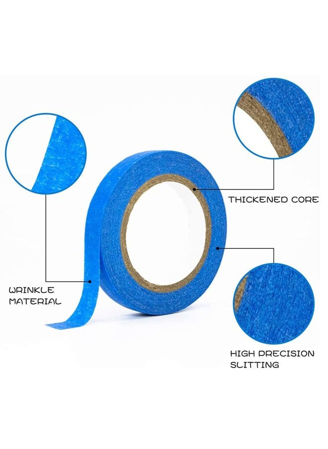 GBQ Masking Tape, Painter Color Decoration 10PCS Paint Tape Color Arts & Crafts Paper Painting Decoration Rainbow Color Tape is suitable for painter teacher kids  - Image 3