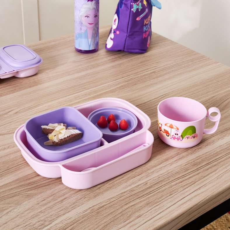 Pan Home طقم إفطار مقسم مكون من 5 قطع للأطفال