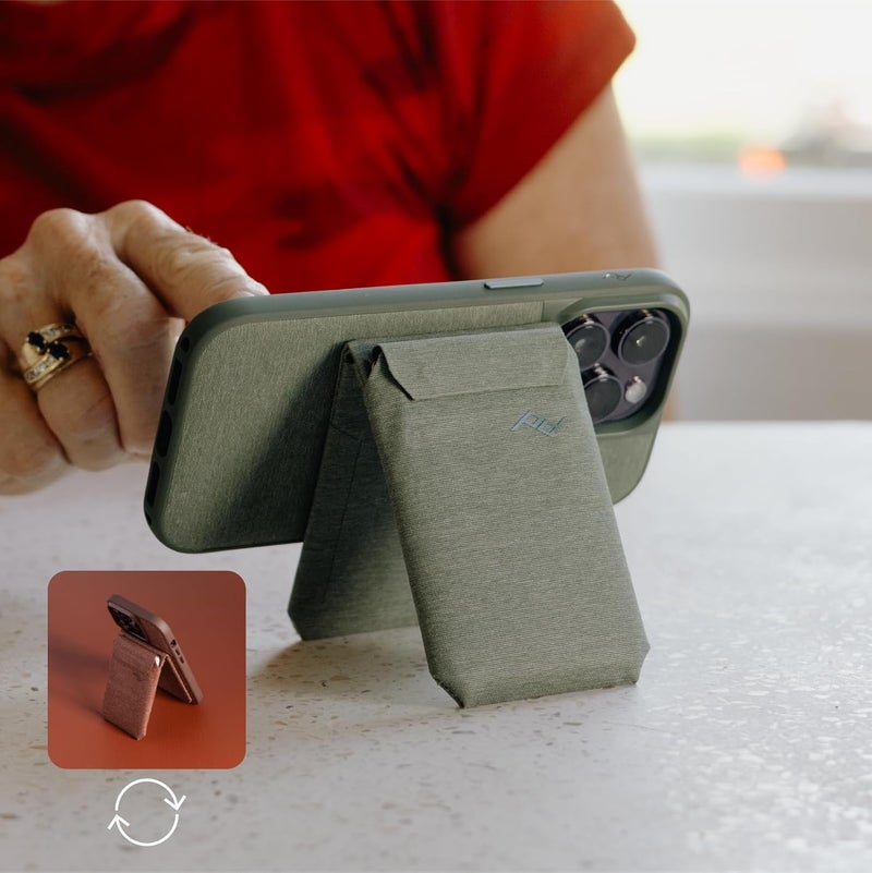 Peak Design Smartphone Stand Wallet - Redwood - Image 5