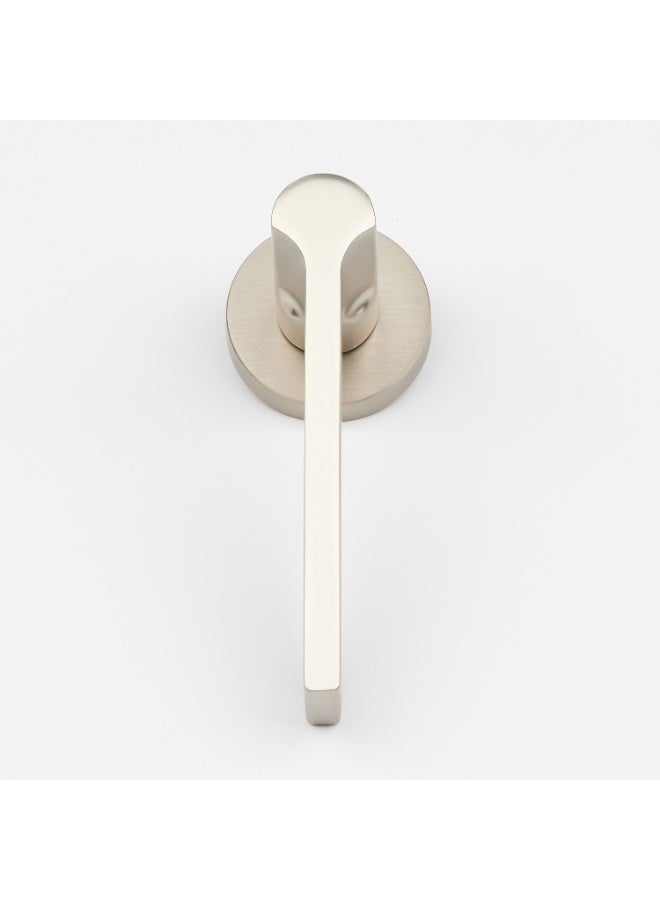 CINCINNO Aurum Premium Anti-Rust Zinc Door Handle Pair – Durable & Stylish for Home & Office, UV Protection, 2-Year Color & 5-Year Mechanical Warranty, Salt Spray Tested (Satin Nickel) - Image 2