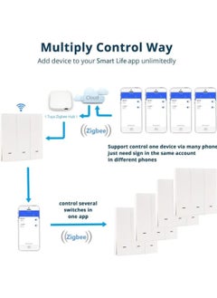 JiaFeng Smart Switch, Remote Control Switch, Wall Panel Switch, Wireless Kinetic Energy Switch, Mini Smart Switch, Wireless Light Switch Group Control, Safe for Home Appliances Lighting Equipment - pzsku/Z708824C55BFD01DAF130Z/45/_/1738744571/d6debd01-f1c6-4cbd-a5e5-9e5fc2f2711d