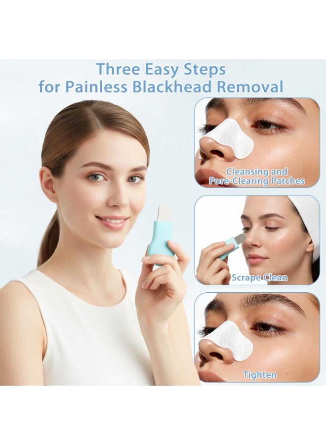 2PCS Silicone Blackhead Remover Tool Face Mask Applicator Tool Facial Spatula for Cleansing Exfoliating Face Brushes Mask Applicator Spatula for Deep Cleansing Women Men - Image 4
