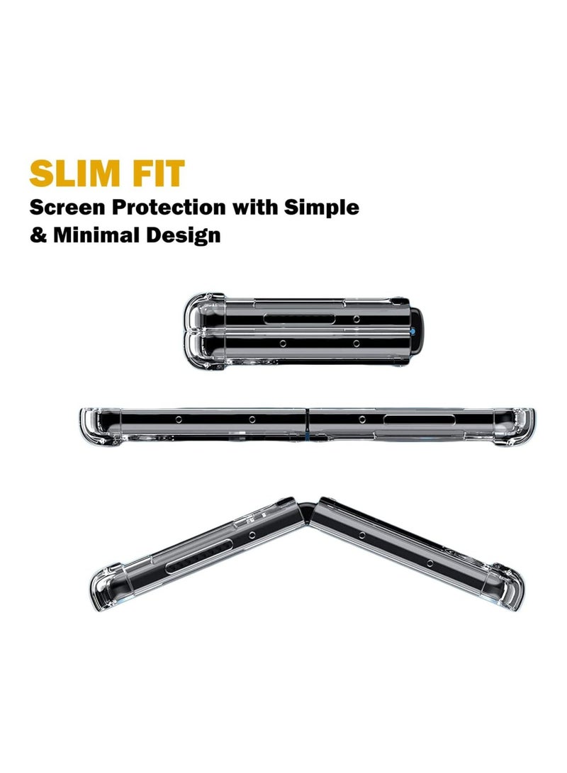 Case for Galaxy Z Fold 4 Case, Hard PC Back & Soft TPU Bumper Protective Cover Shockproof Scratch Resistant Case for Galaxy Z Fold4 5G - Image 3