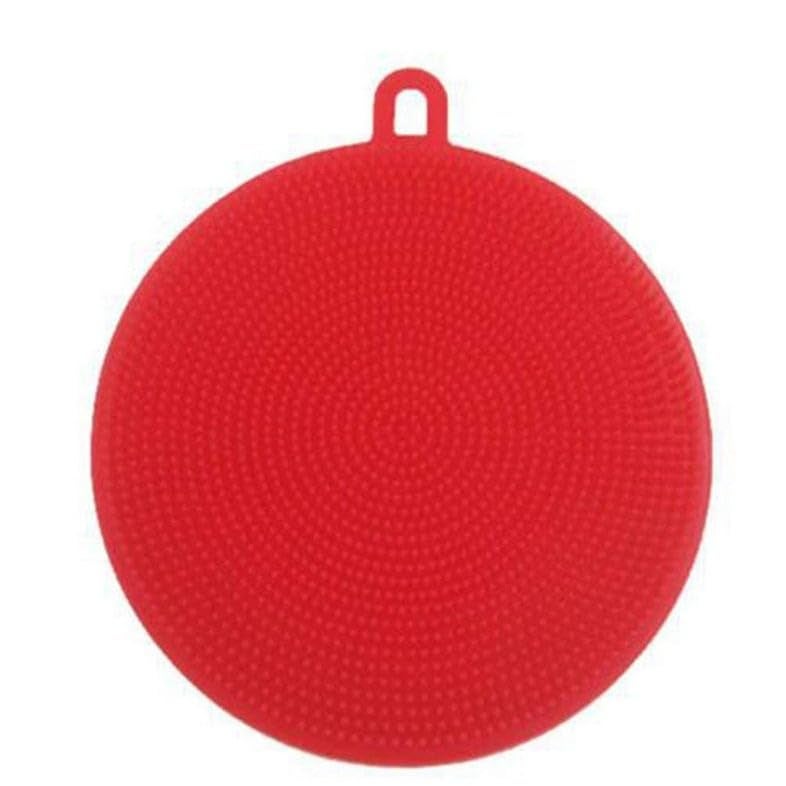 ATEVON Silicone Dish Scrubber Sponge Mildew Free, Non Stick, Heat Resistant Kitchen Cleaning Supplies Sponges Multicolor - Image 5