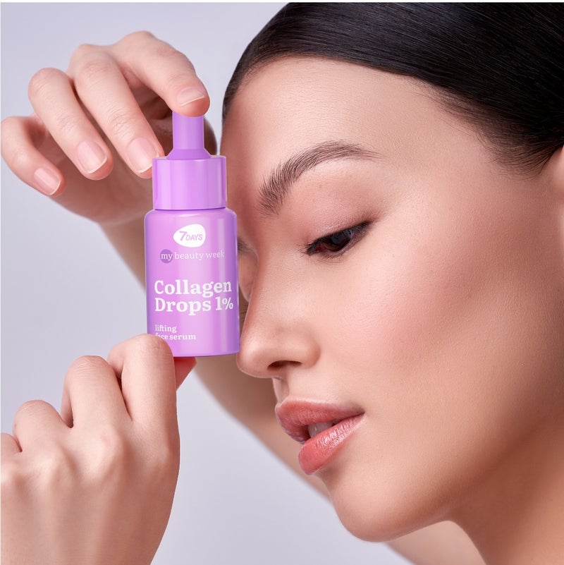 7DAYS MY BEAUTY WEEK COLLAGEN DROPS 1% Lifting face serum, 20 ml - Image 5