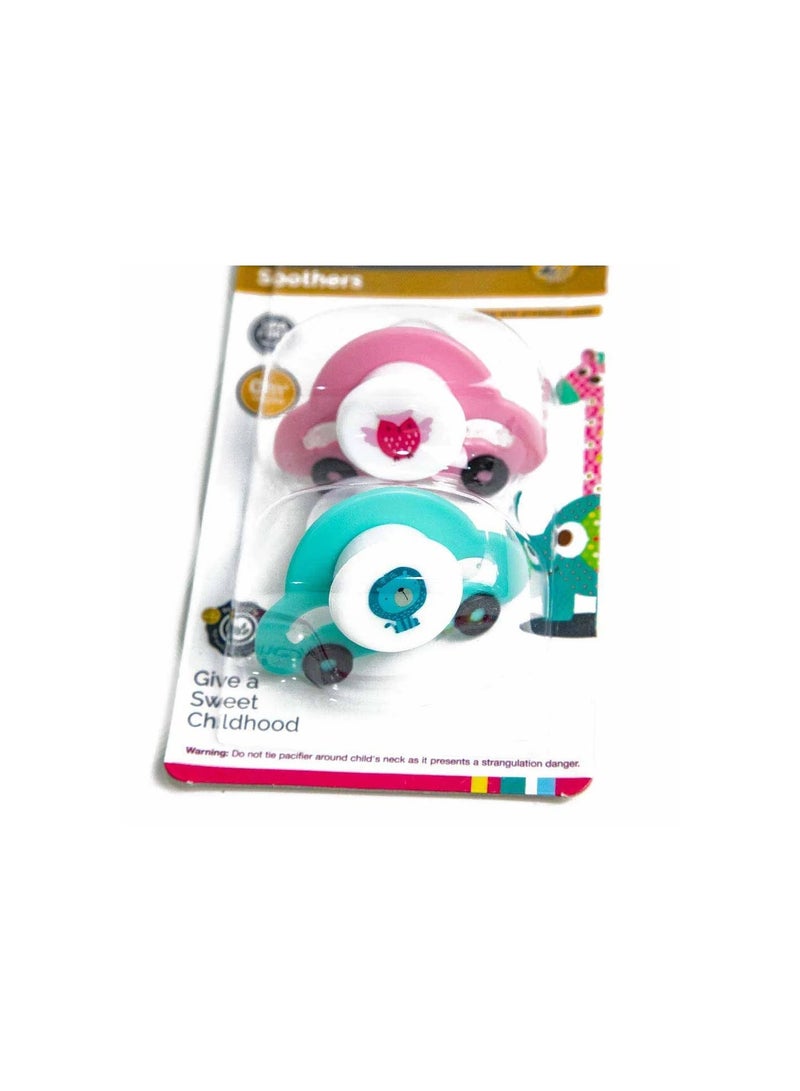 Soothers Classic Silicone Soother For Infants And Babies 2 Pieces 6 36 Months ssorted Colors