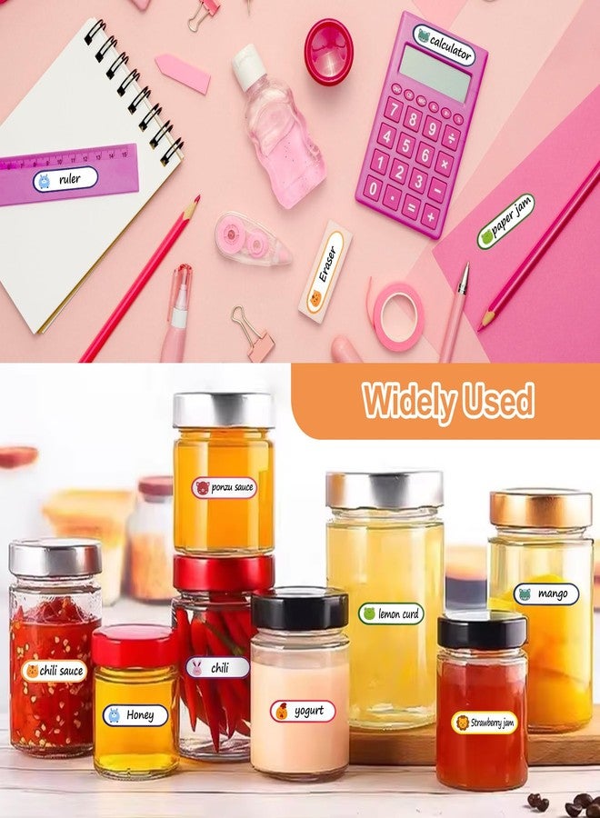 Jactales Name Label Stickers for Kids Toddlers School Stuff Supplies & Daycare Baby Bottles, Waterproof and Washable Back to School Name Labels - Easy Peel and Stick,Pack of 136. - Image 5
