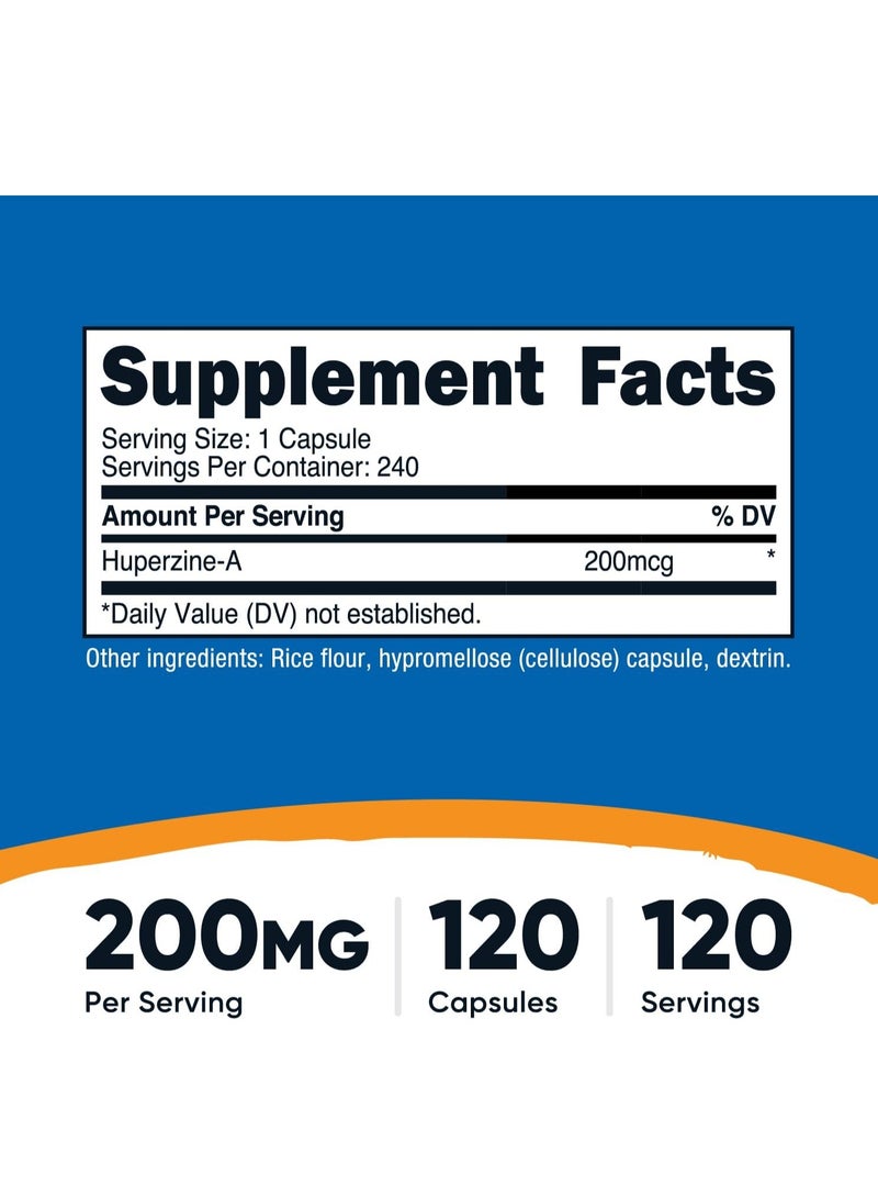 كبسولات نيوتريكوست هوبيرزين أ 200 ميكروغرام 240 كبسولة - Image 2