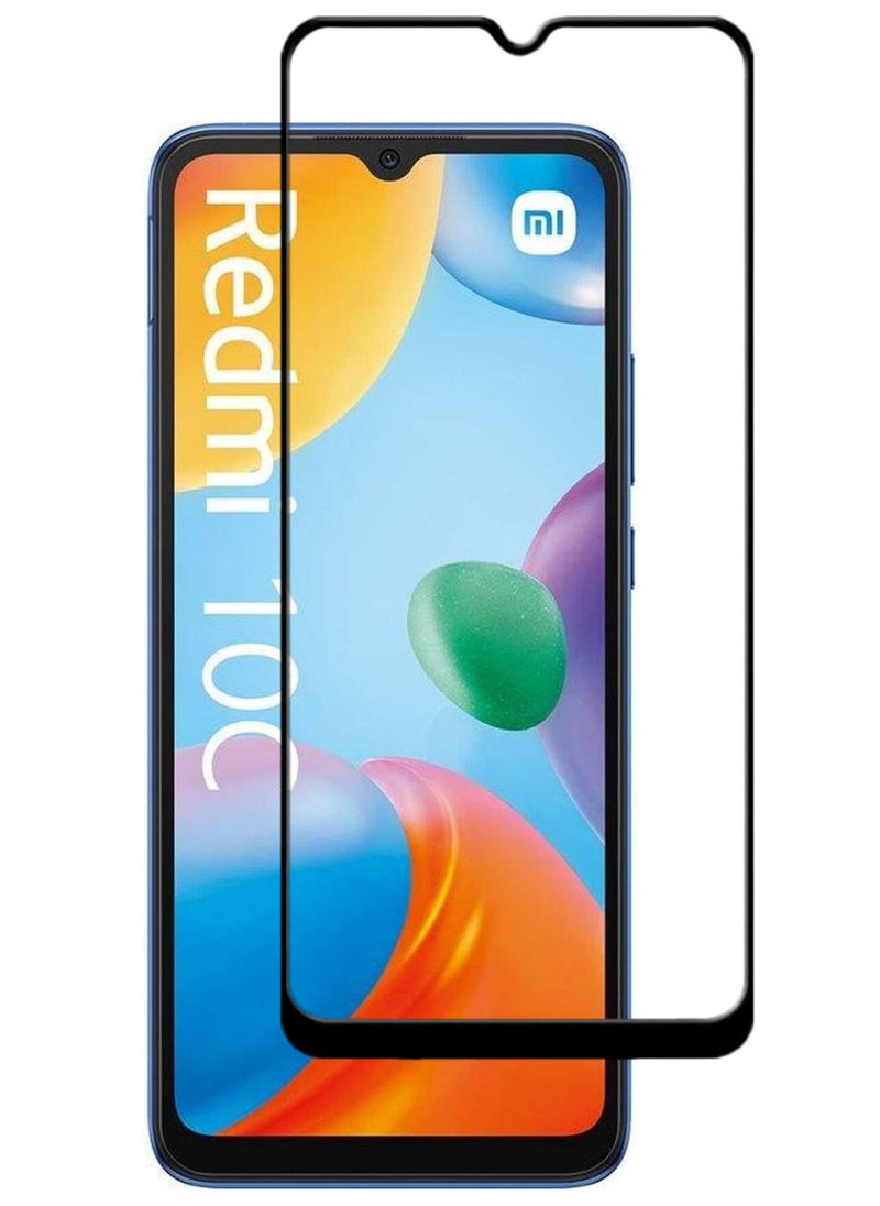 ACLIX Antistatic ESD Dustproof Premium Quality High Definition Tempered Glass Screen Protector Designed For Xiaomi Redmi 10C - Image 1