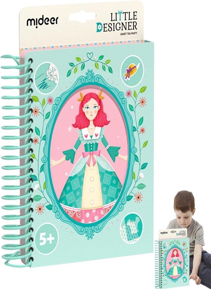 GGOOT Sticker Books for Kids, Children's Reusable Stickers Books Cute Stationery Stickers for Kids, Early Education Cartoon Cute Stickers for Children Gift - Image 1