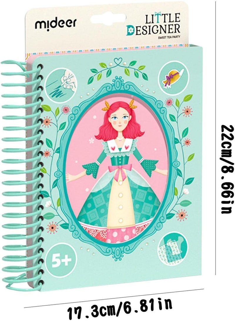 GGOOT Sticker Books for Kids, Children's Reusable Stickers Books Cute Stationery Stickers for Kids, Early Education Cartoon Cute Stickers for Children Gift - Image 4