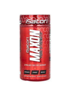 iSatori Isatori, Maxon Pure Strength, Stimulant Free Pre-Workout, 84 Rapid Release Caplets  - Image 1