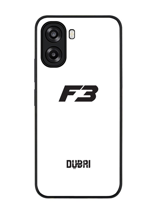Stylizedd For Oppo A6t 5G / A6t 4G Case,Slim fit Camera Protection, Shockproof Thin Phone cover  -  Faz3 Dubai White - Image 1