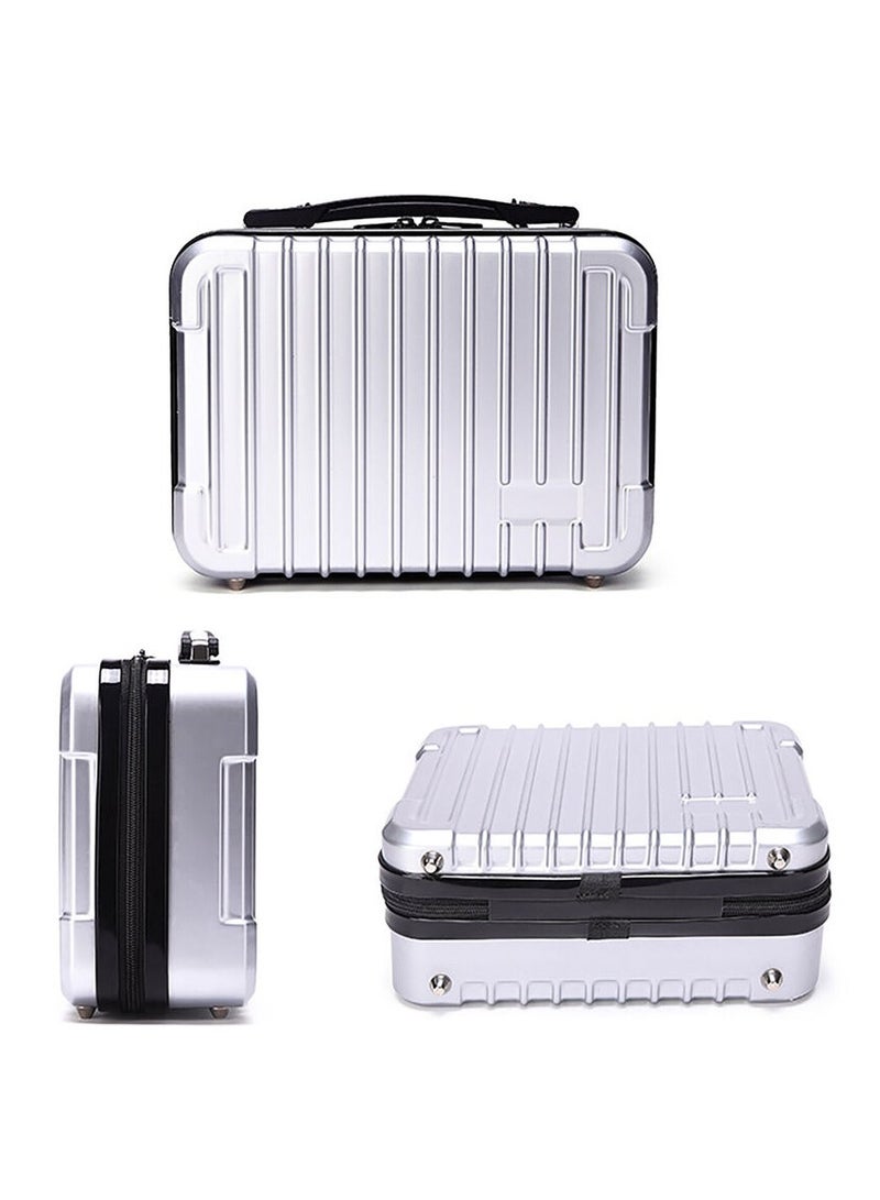 ارواق حقيبة تخزين محمولة قطعتين لملحقات طائرة DJI Mini 4 Pro بدون طيار (أسود وفضي) - Image 3