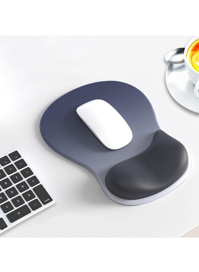 Generic - Mouse Pad, Gel Wrist Support Comfortable Ergonomic Mousepad with Smooth Rest Surface and Non-Slip PU Base for Pain Relief Computer Laptop Office Home - Image 1