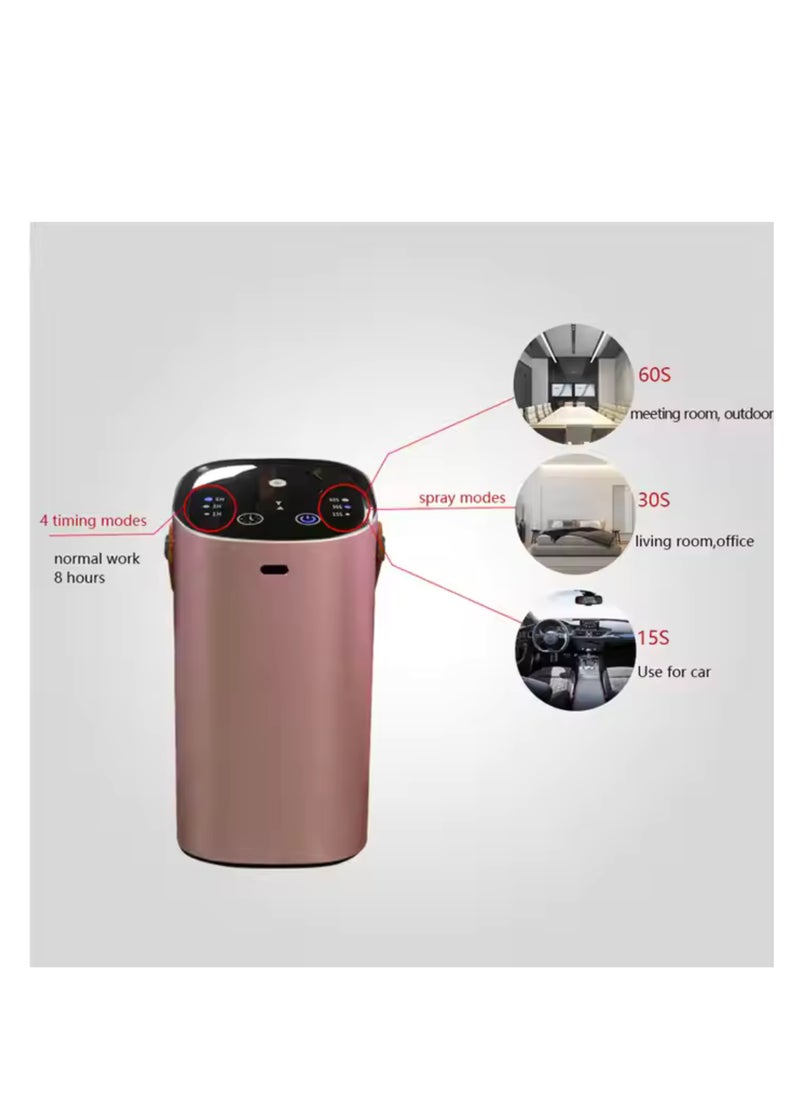 xinzhen - Portable USB Car Aromatherapy Diffuser, Intelligent Touch Screen, Waterless Aroma Machine for Automatic Relaxation, Car Charger Compatible, Compact Design for Easy Use - Image 1