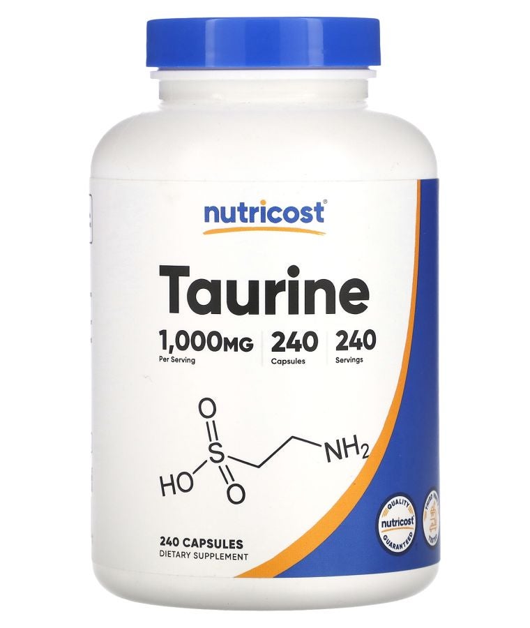 Taurine 1000 mg 240 Capsules