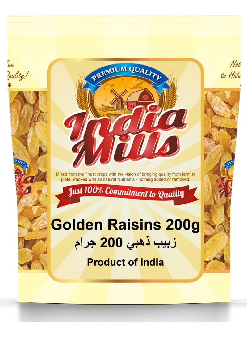 India Mills - Golden Raisins 200grams - Image 1