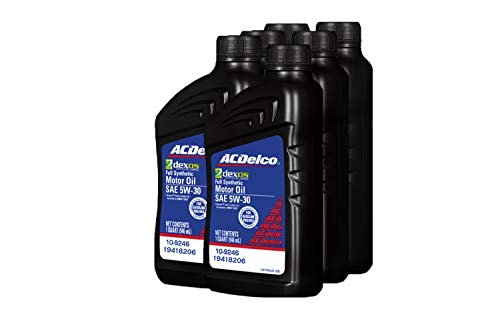 ACDelco GM Original Equipment 19418206 dexos1™ GEN 2 Full Synthetic 5W-30 Motor Oil - 1 qt (Pack of 6) - Image 5