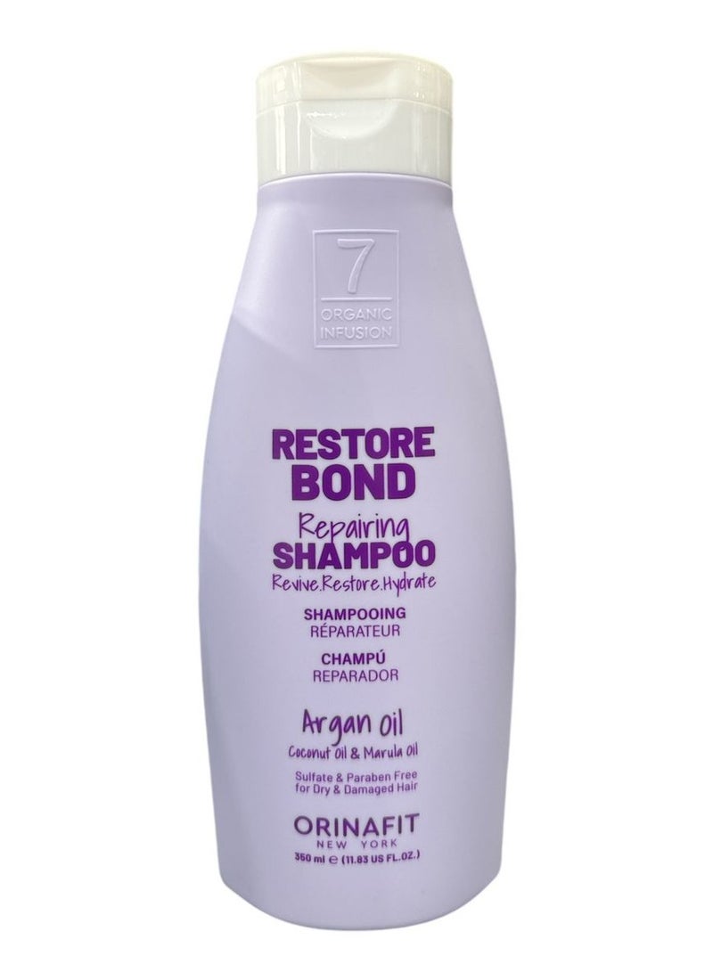 Generic RESTORE BOND REPAIRING SHAMPOO WITH ARGAN OIL &COCONUT OIL& MARULA OIL  - Image 1