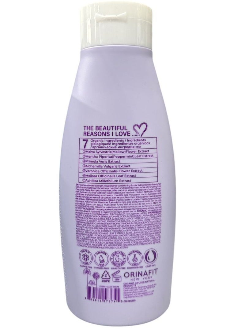 Generic RESTORE BOND REPAIRING SHAMPOO WITH ARGAN OIL &COCONUT OIL& MARULA OIL  - Image 2