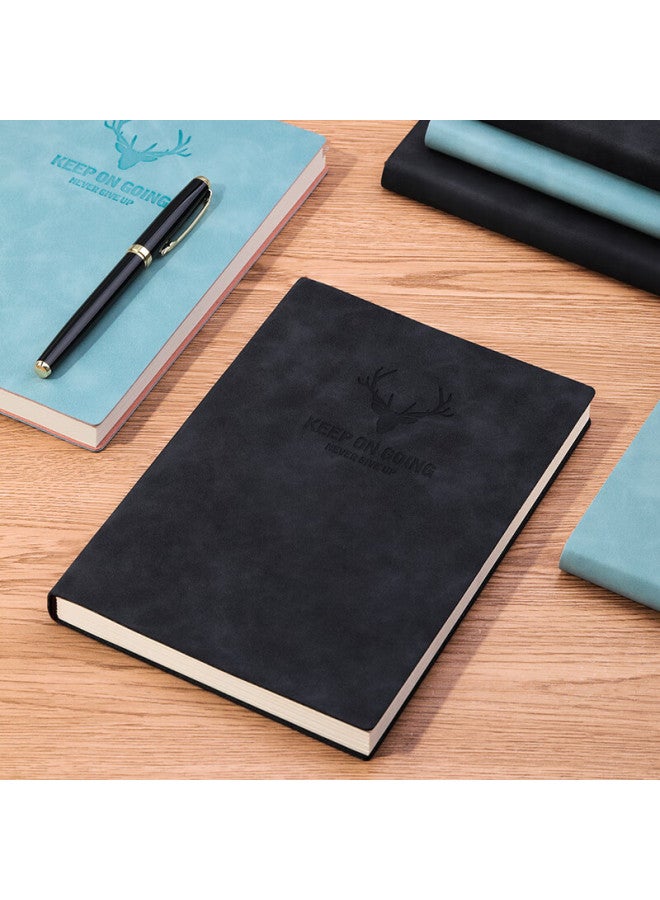 Jin Longxing Jinlongxing A5 Notebook, Sheepskin, Extra Thick, Business Journal, Simple And Thick, College Student Diary, Accounting Book, Office Stationery, Leather Cover Notebook, Work Notebook, Meeting Record Book, Customizable - Image 5