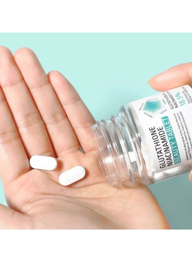 APLB Glutathione Niacinamide Beauty Tablet 500mg x 30 tablets - Image 4