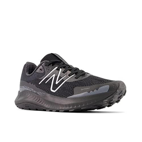 New Balance Men's Dynasoft Nitrel V5 Trail Running Shoe, Black/Black, 11 X-Wide - Image 4