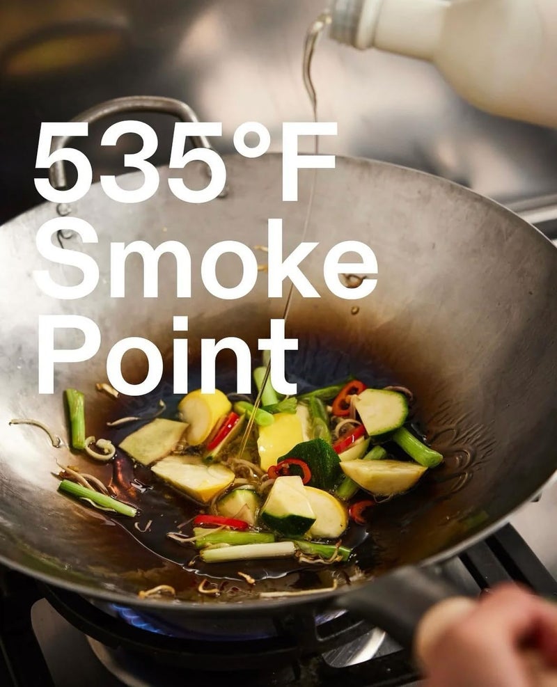 Algae Cooking Oil - Plant-Based Culinary Oil with High Smoke Point and Buttery Flavor (32 Fl Oz, 2-Pack) - Image 3