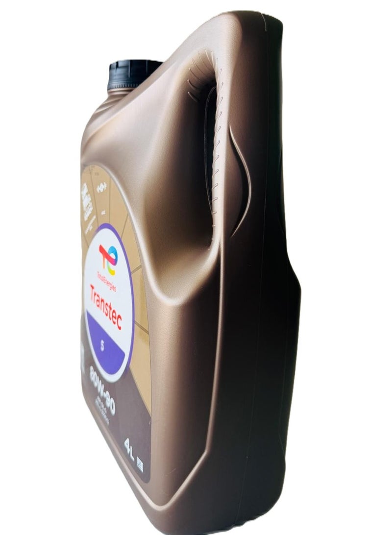 Total Energies 80W90 GL-5 Transtec Manual Transmission/Gearbox Fluid 4Ltr - Image 3