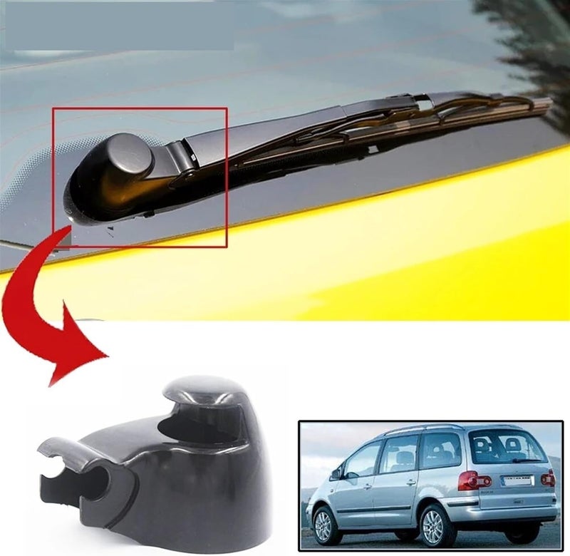 QASULER Rear Wiper Arm Washer Cover for VW Sharan - Image 5